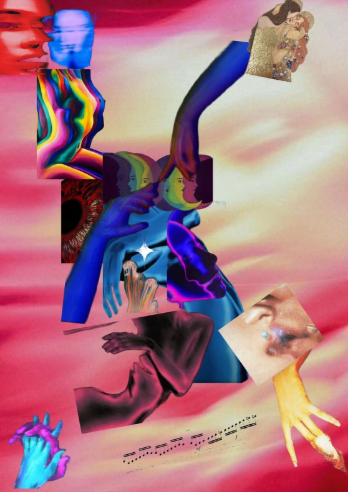 2. Xutong Xie, Chromatic Desire, 2025, Digital Print, 297.18mm x 419.1mm