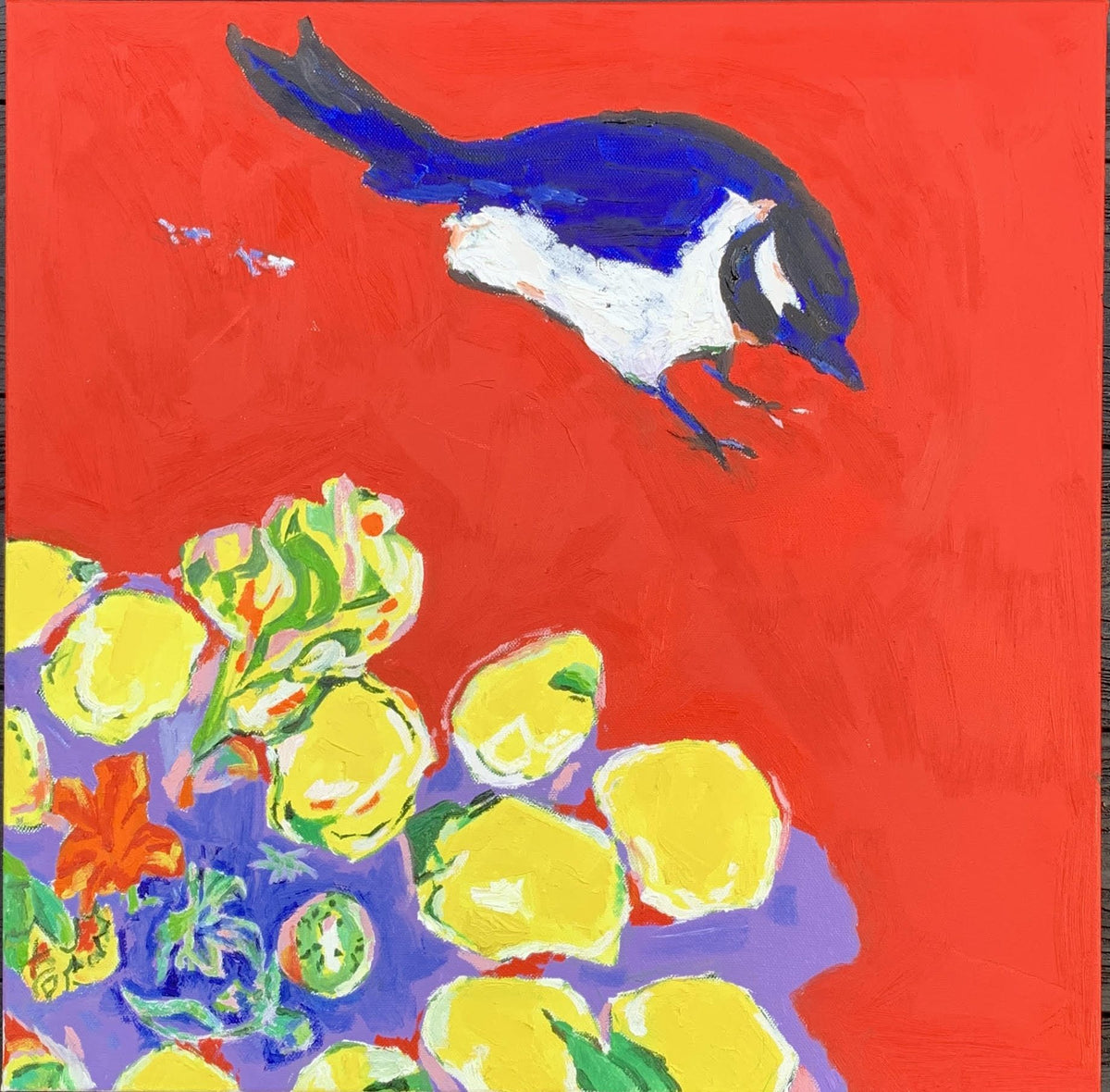 53. Magpie with Lemons