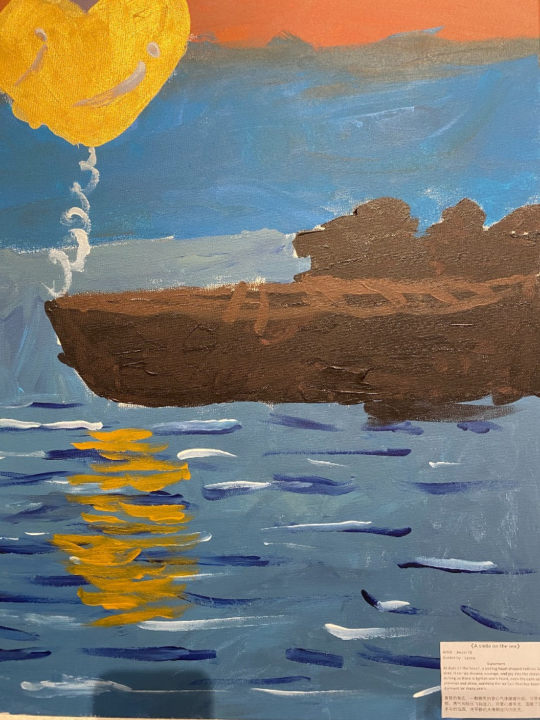A smile on the sea - Jasper Qu