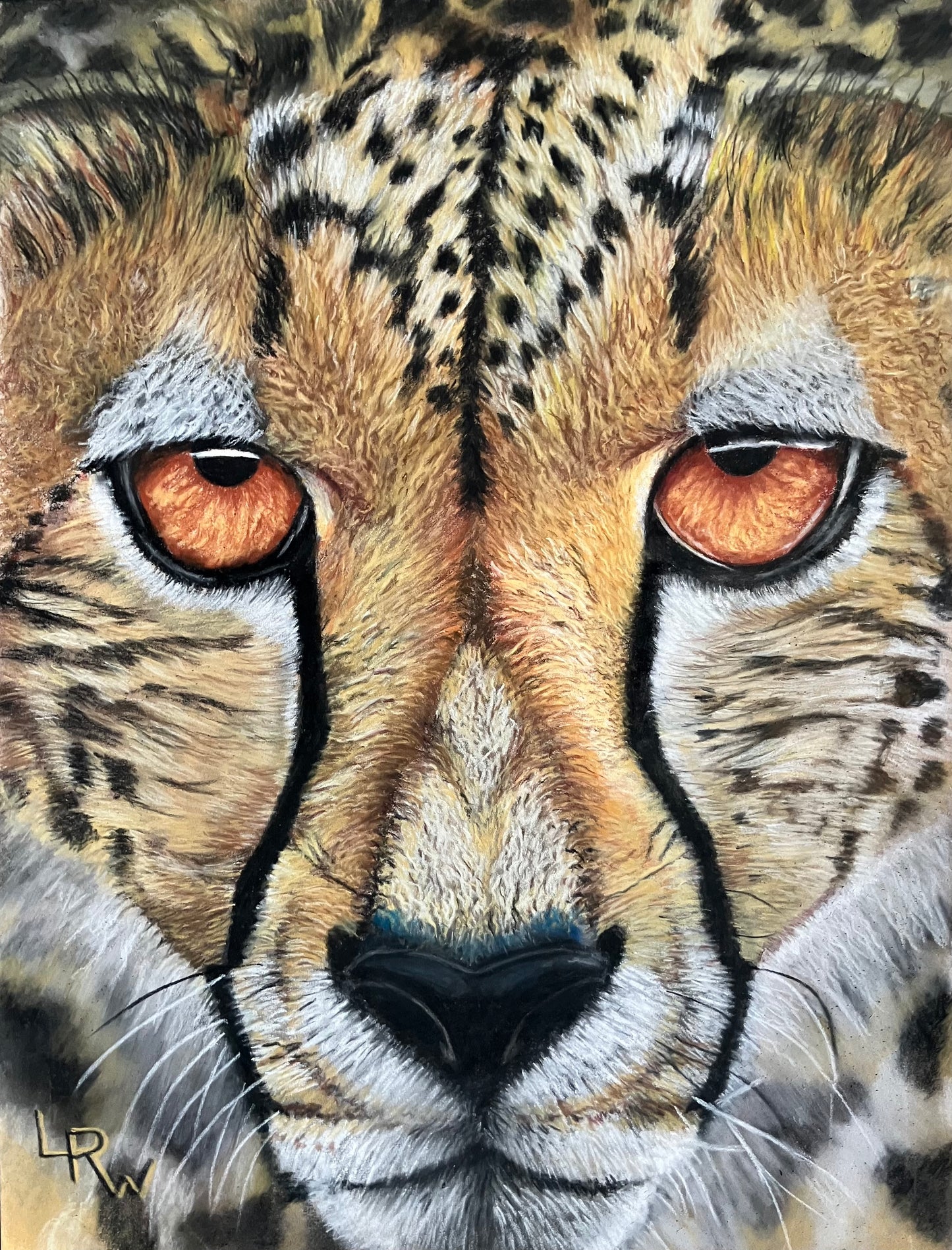 8. Lynette Wallace, Guard your heart, Pastel, 45x32.5cm