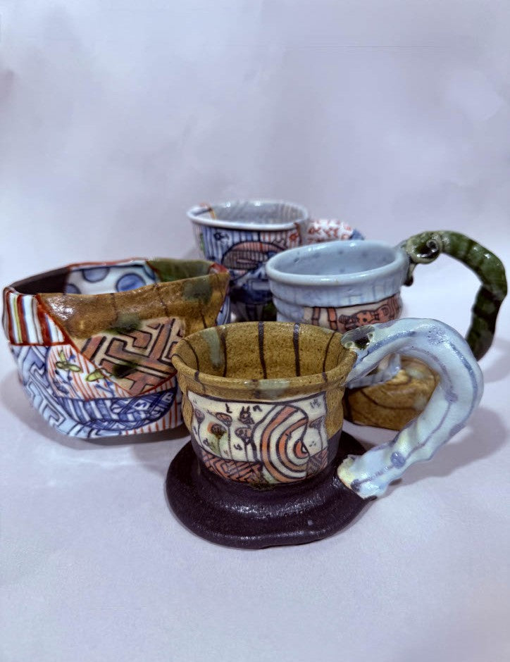 8. Aaron Scythe - Tea time (set of 4)
