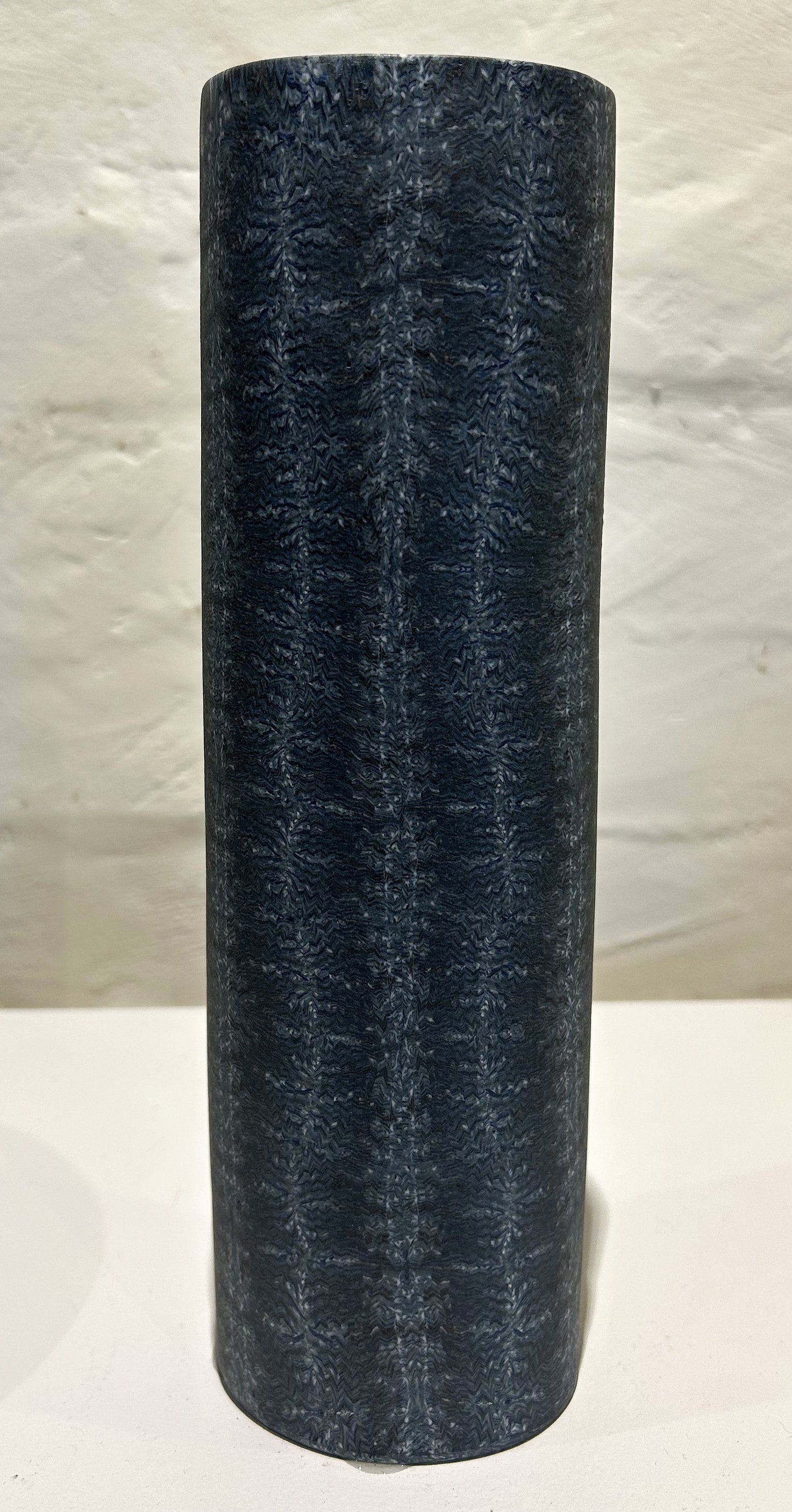 39. David Pottinger - Blue Nerikomi Column