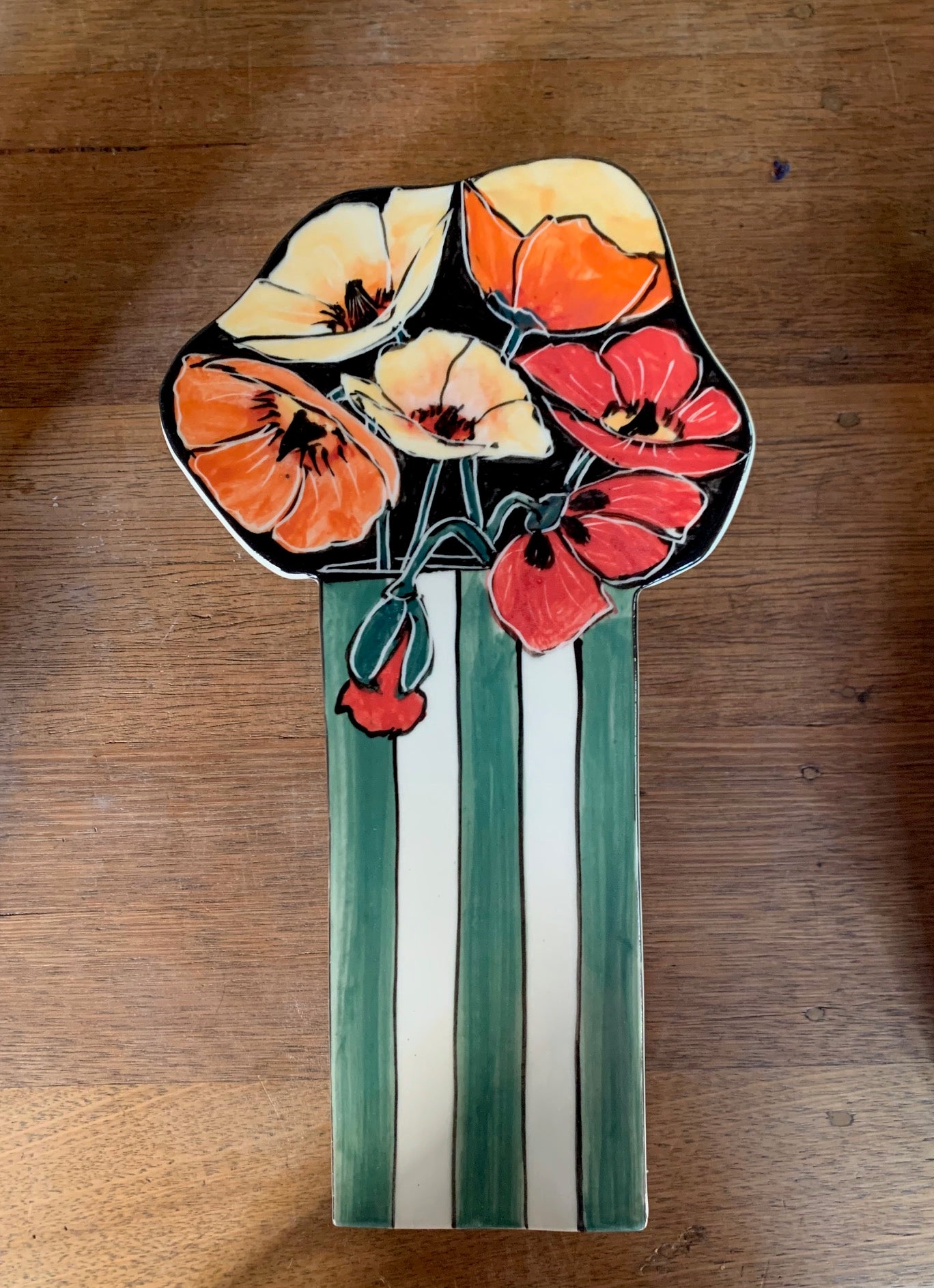 Mary-Lou Pittard - Wall Vase Poppy