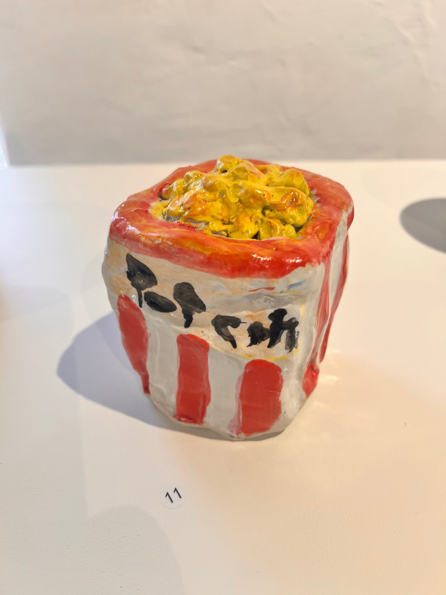11. Paisley Palmer, 2025, Friday 5A, "Poppin Popcorn", ceramic, stoneware