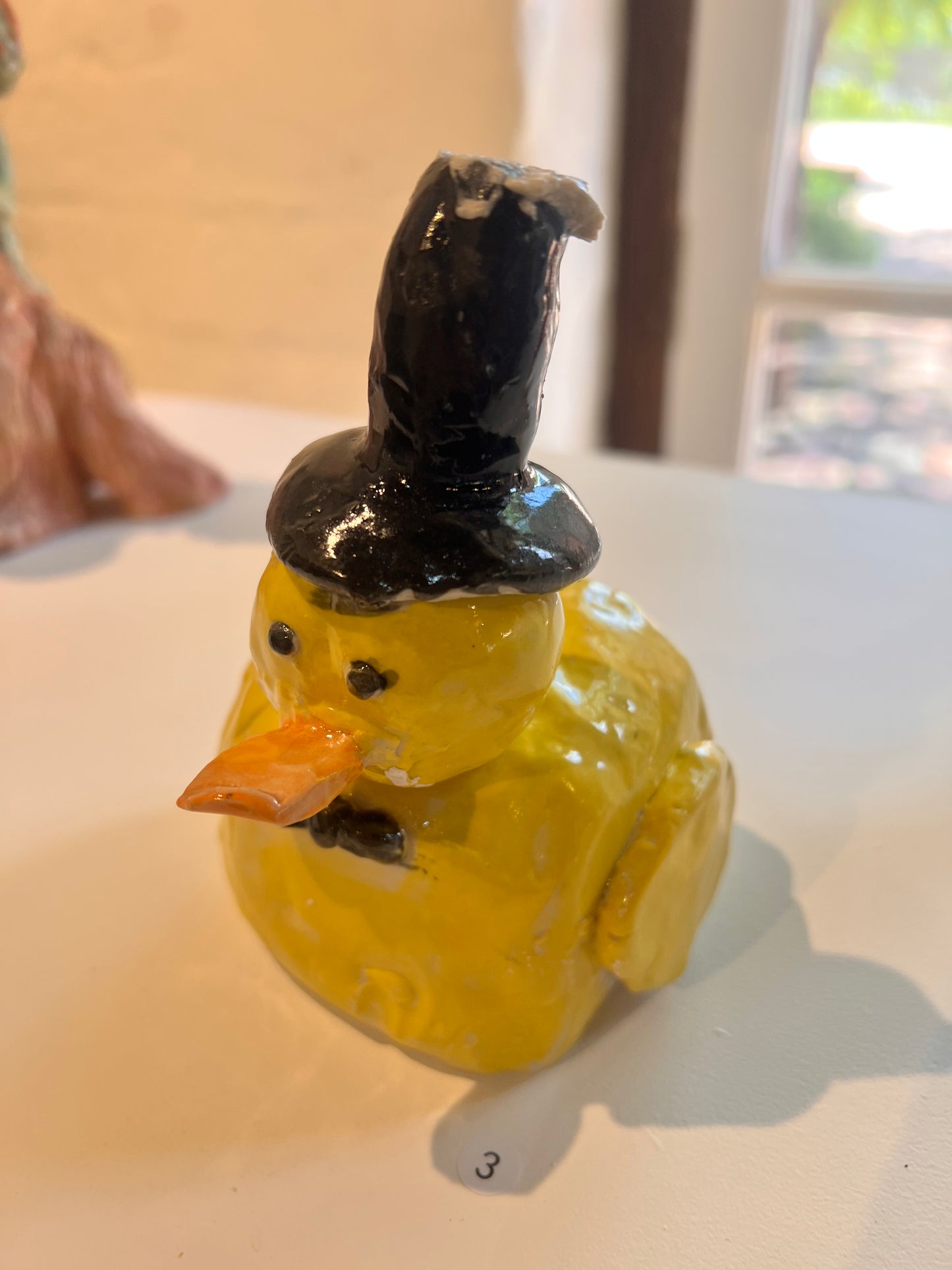 3. Harriet Hall, 2025, Monday PM Class "Duck Cake", Ceramic
