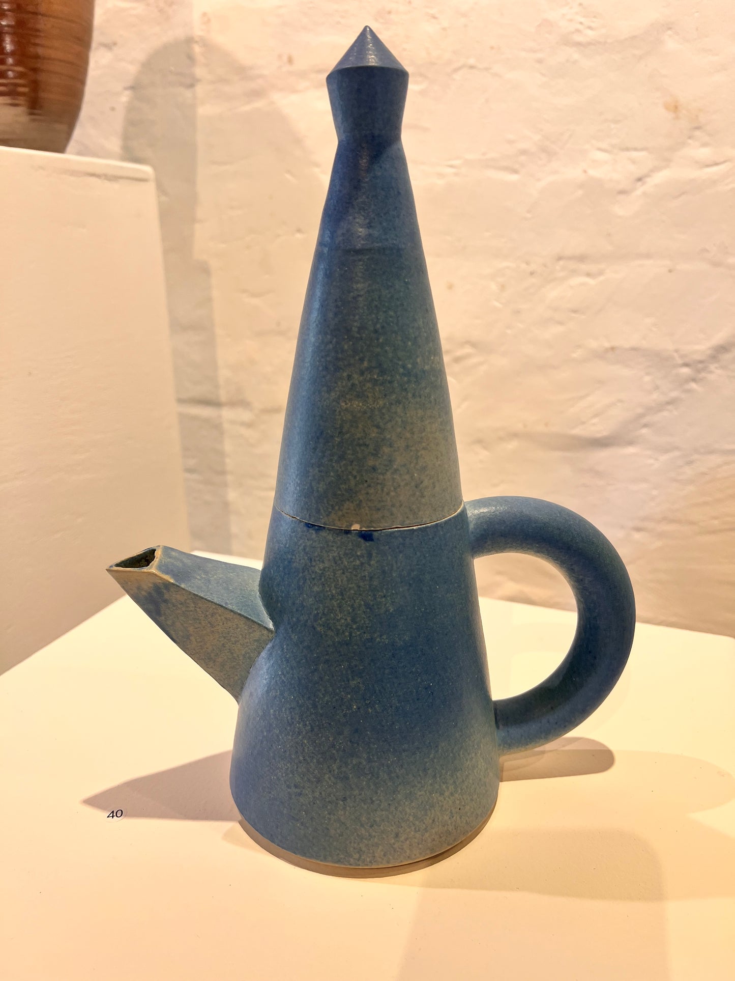 40. Mark Andrew, 2025, Wednesday 3A, "Teapot", ceramic, stoneware