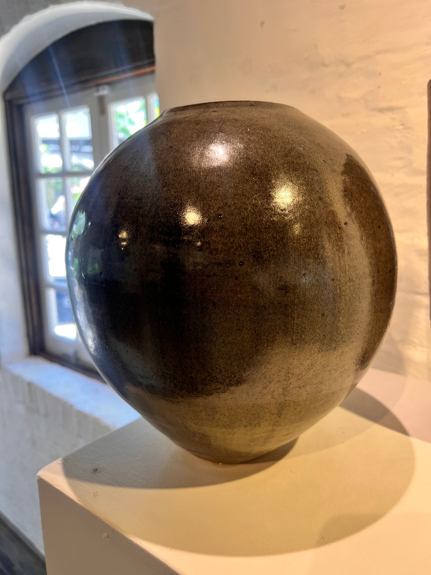 6. Sean Aitken, 2025, "Sphere" Ceramic, stoneware