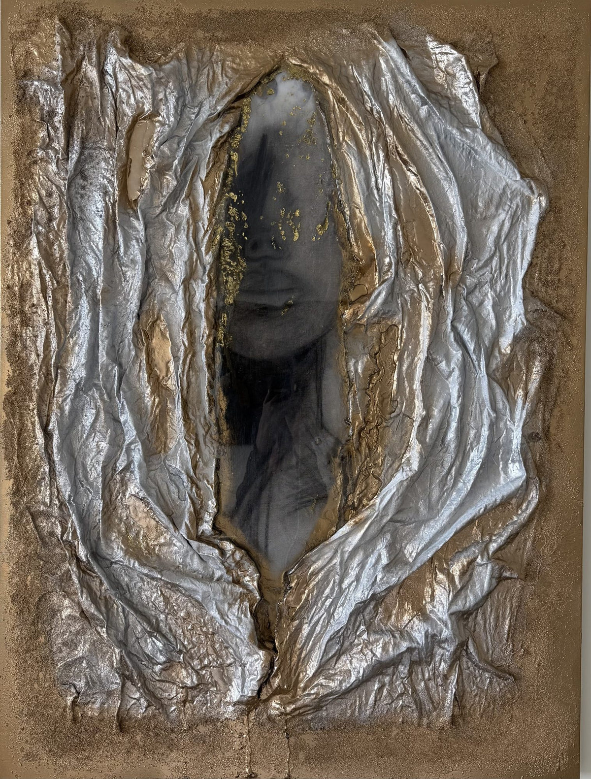 8. Birth of the Soul, cotton epoxy resin
