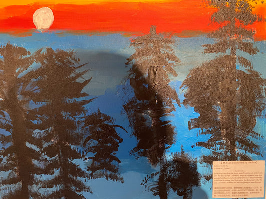The Sun Swallowed by the Sea - Molin Du