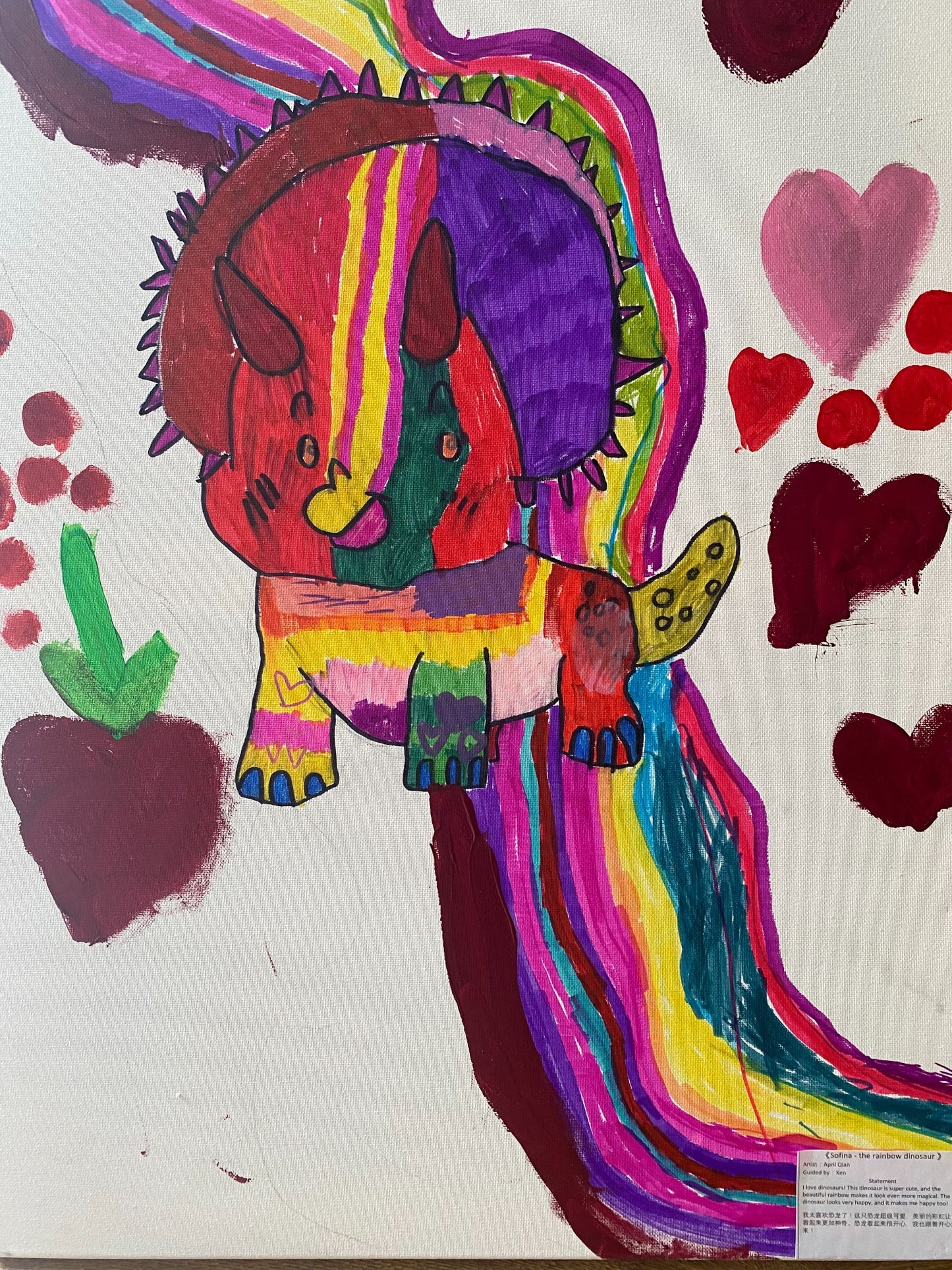The Rainbow Dinosaur - April Qian