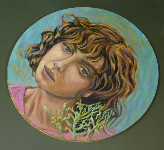 30. Randa Baini, Melody, Oil, 43x43cm