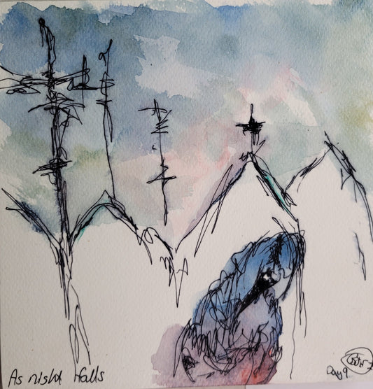 25. Belinda Evans, As night falls, 2026