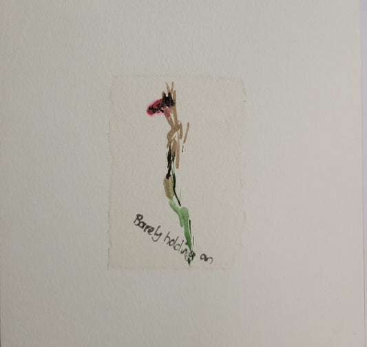 23. Belinda Evans, Barely holding on, 2026