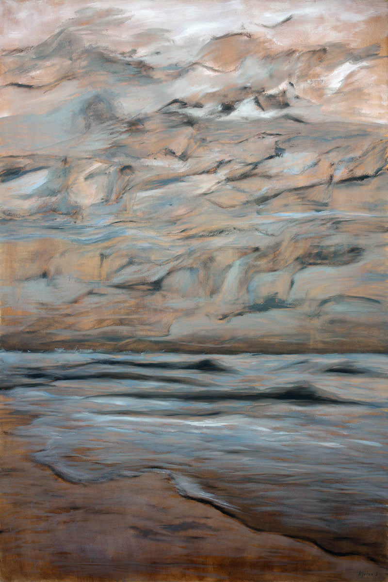 4. Kieran Stopp, Cape Schanck, 2024, oil on canvas, 152 x 101 cm
