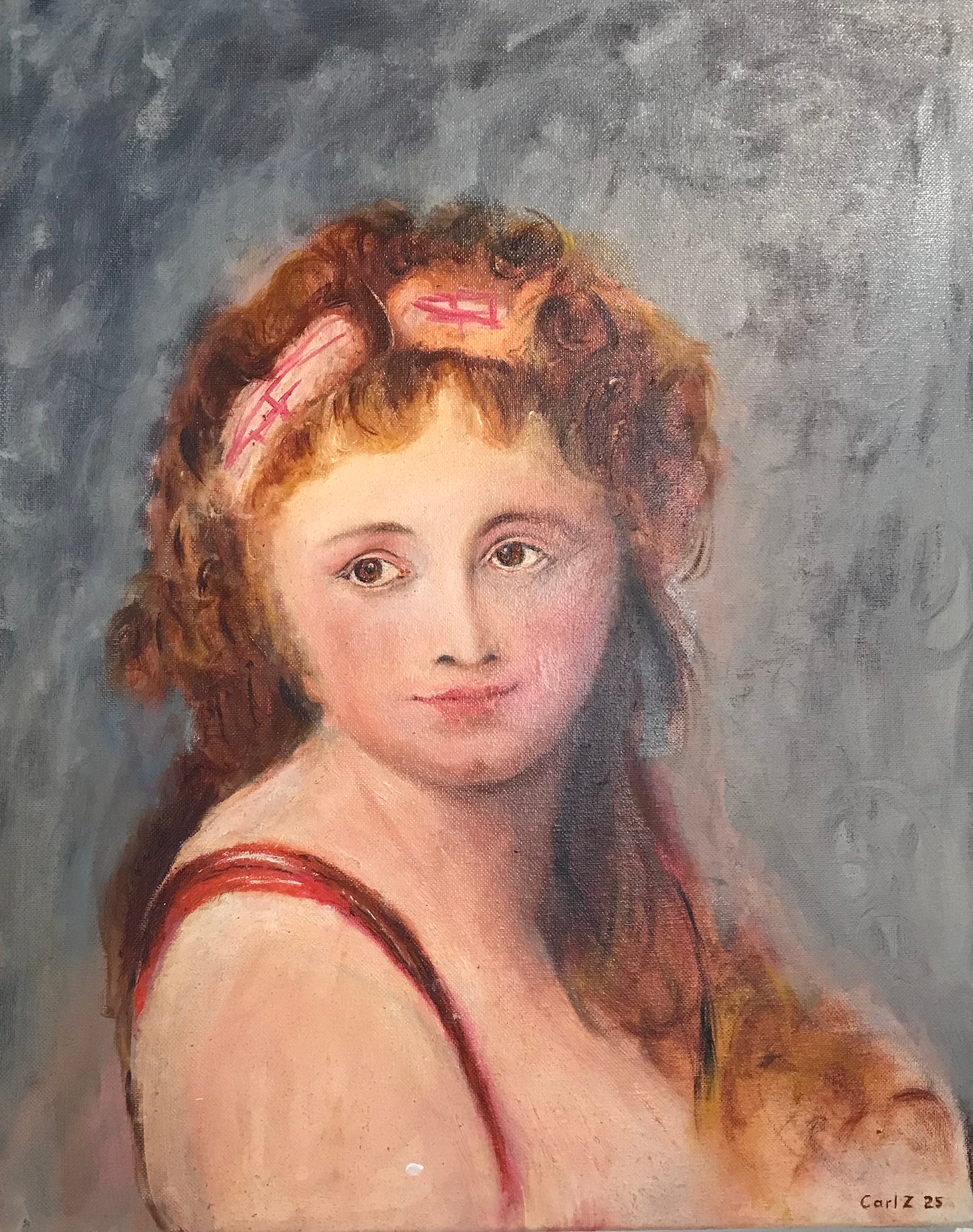 50. Carl Zammit - Study of Hyacinthe Gabrielle Rolland (Homage to Elizabeth Le Brun)