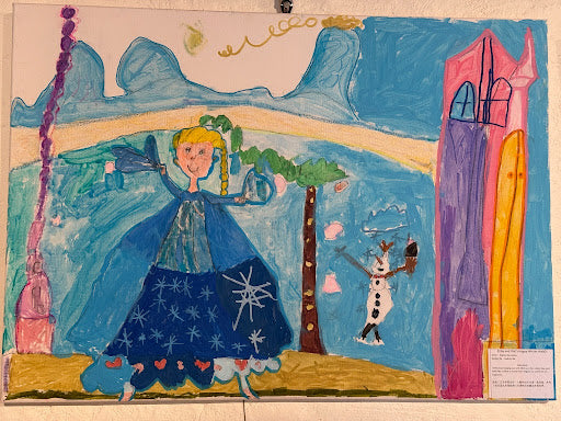 Elsa and Ola's Happy Winter Walk - Sophia Boreykina
