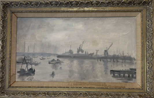 Lesley Sinclair - Grey Day, Williamstown