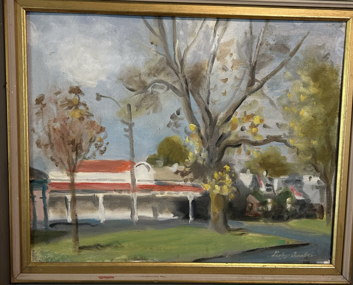 Lesley Sinclair - Untitled (Building in Carlton)