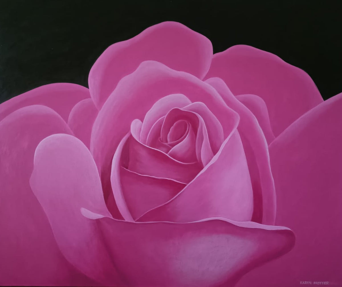Karin Motyer, 
Violina, 2026, acrylic on canvas, 76 x 91cm