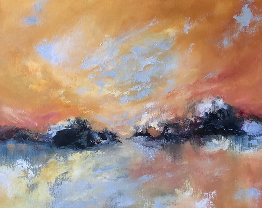 11. Searching For Congruence, 2022, Oil & Coldwax On Canvas, 54 x 44cm