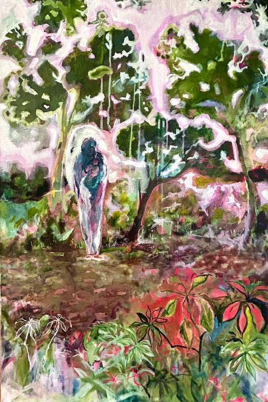 13.Those Who Sow With Tears, 2025, Acrylic & Oil On Canvas, 61 x 91cm