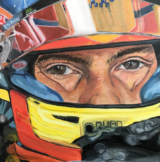 54. Molly McFarlane - Piastri Helmet