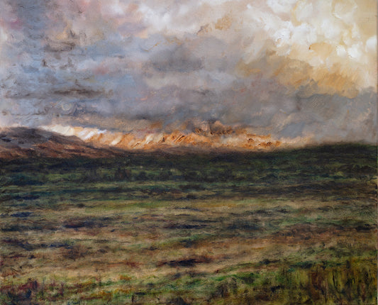 17. Kieran Stopp, Noojee, 2025, oil on canvas, 97 x 123 cm