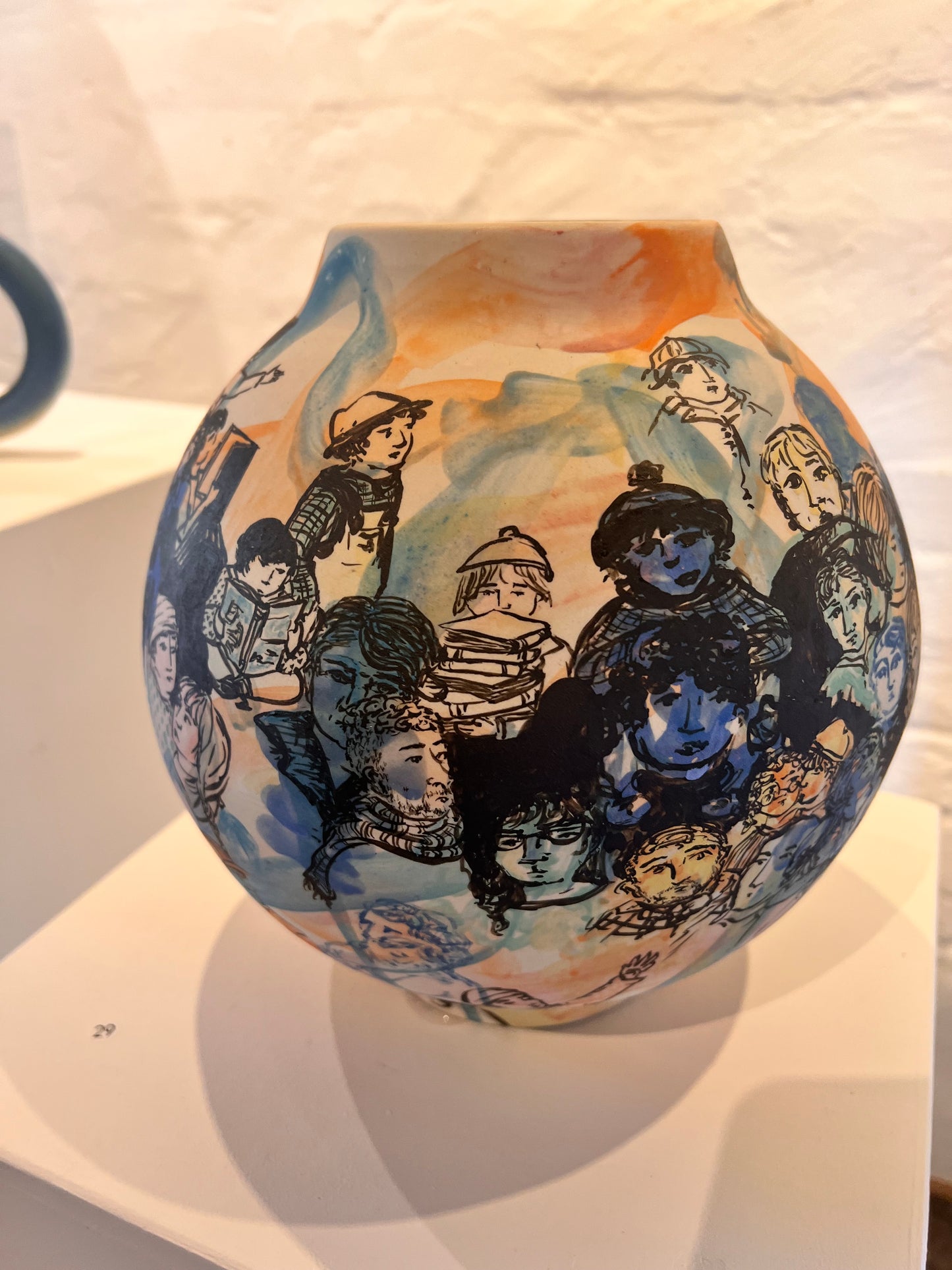 29. Jessie Pittard, 2025, "Crowded Places" stoneware