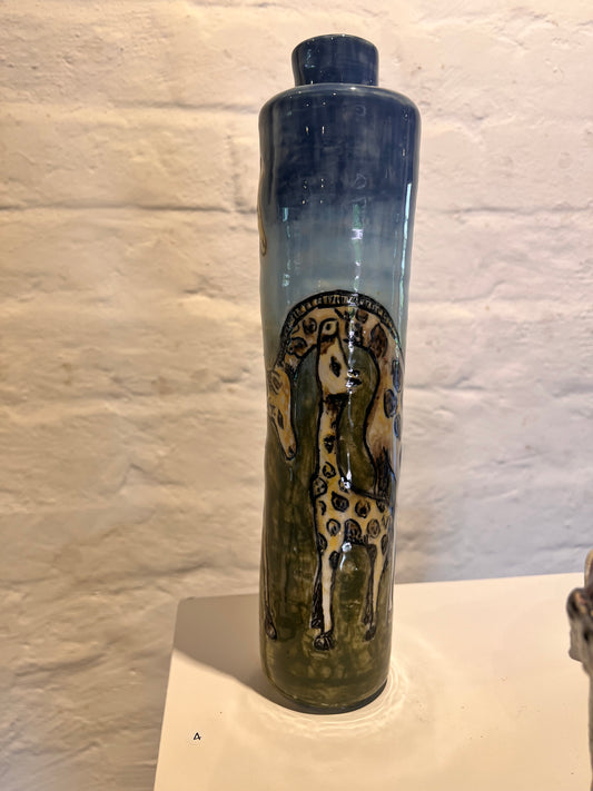 4. Kellie Muller, 2025, Thursday 4C "Three Giraffes", Sgrafitto and stoneware