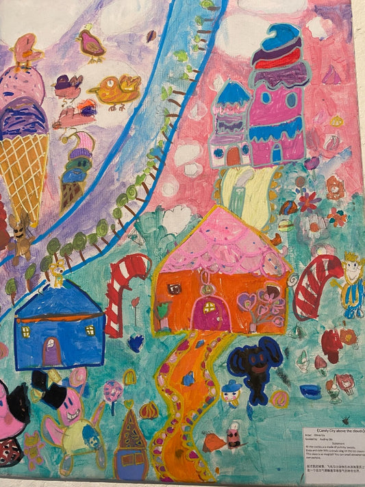 Candy City about the Clouds - Olivia Liu